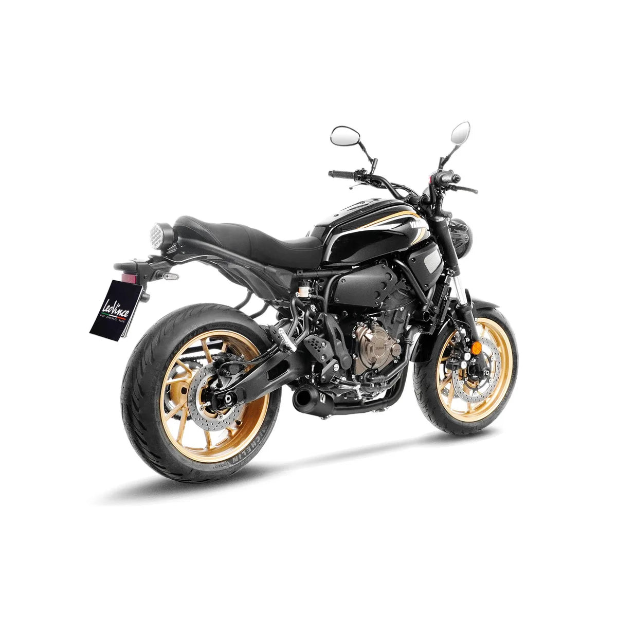 Yamaha MT-07 (20-26) m.fl. LeoVince LV-10 komplet udstødning – rustfri – 15272FBU – ekstra produktvisning af udstødningssystem, design og detaljer 7