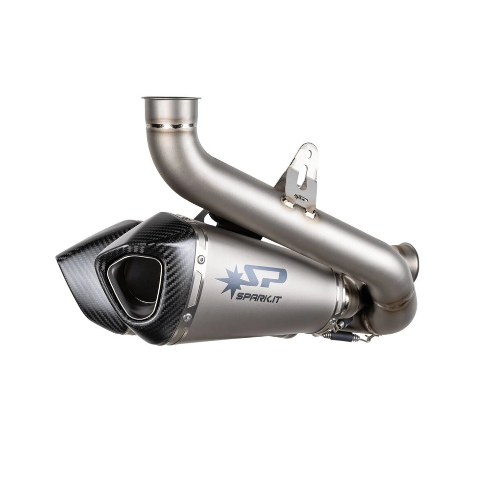 Ducati Panigale V4 / Streetfighter V4 (25-26) Underbody slip-on, titanium – Spark – fritlagt produktvisning