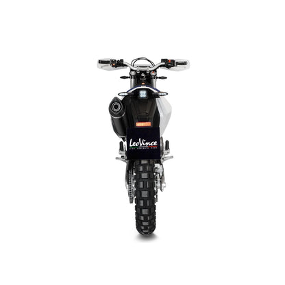 Husqvarna 701 Supermoto (17-24) m.fl. LeoVince Nero komplet udstødning – rustfri – sort – ekstra produktvisning af udstødningssystem, design og detaljer 3