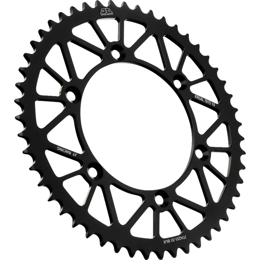 Bagtandhjul 51T, 520 – aluminium, JTA251.51BLK – JT Sprockets