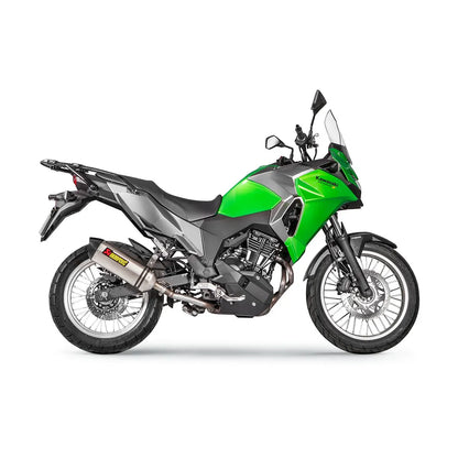 Akrapovič S-K3SO2-HZT slip-on monteret på Kawasaki KLE 300 (17-20)