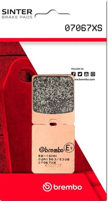 Detaljebillede 3 af Piaggio LIBERTY 50 4T 01-12 bremseklodser – Brembo XS 07067XS