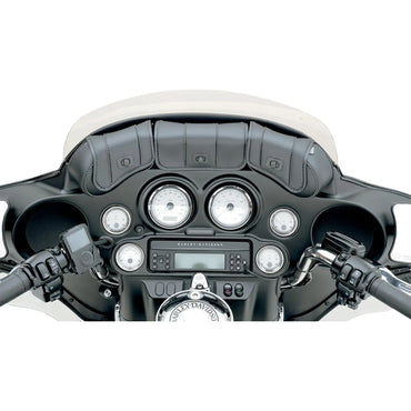 Harley-Davidson Touring (96-13) Deluxe vindskærmstaske – Saddlemen – ekstra produktvisning med fokus på form, opbevaring og detaljer – billede 2