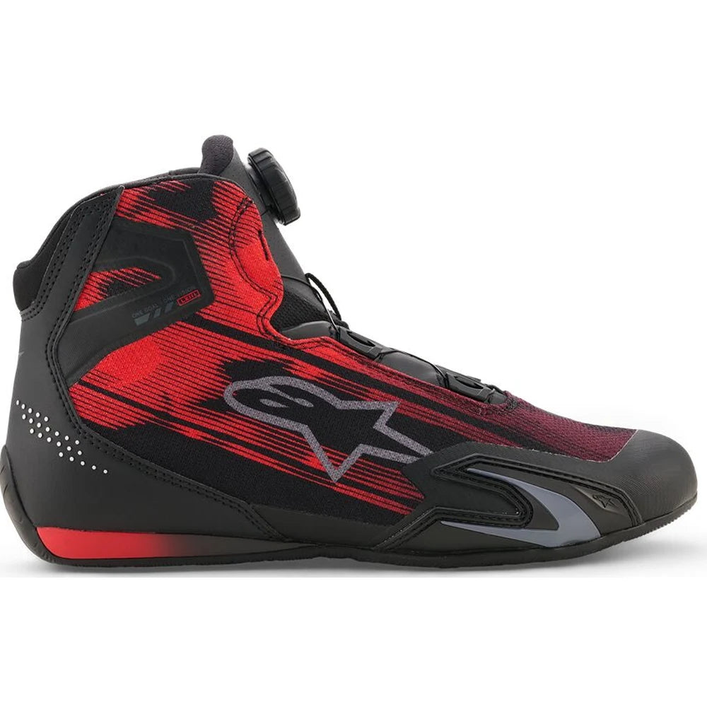 MC sko Celer Vented, herre – Sort/Rød, str. US 7,5 fra Alpinestars – produktdetalje 3