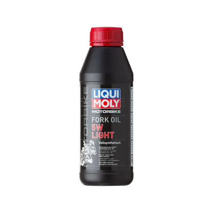 Forgaffelolie, 5W – LIQUI MOLY Motorbike Fork Oil Light – Fuldsyntetisk – 500 ml – alternativ produktvisning