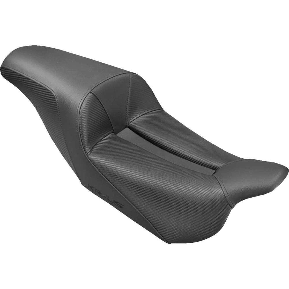 Harley-Davidson Touring (07-24) Kraus Motor Pro Series 2-up sæde – Saddlemen – ekstra produktvisning med fokus på form, polstring, syninger og finish – billede 2