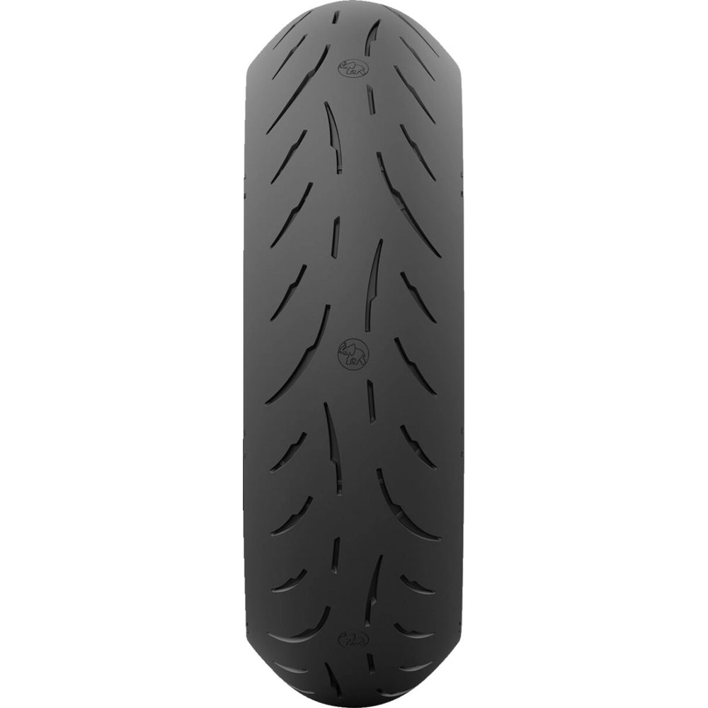 Metzeler Sportec 01 160/60ZR17 (69W) TL – bagdæk – ekstra visning af dækkets profil, mønster og konstruktion.