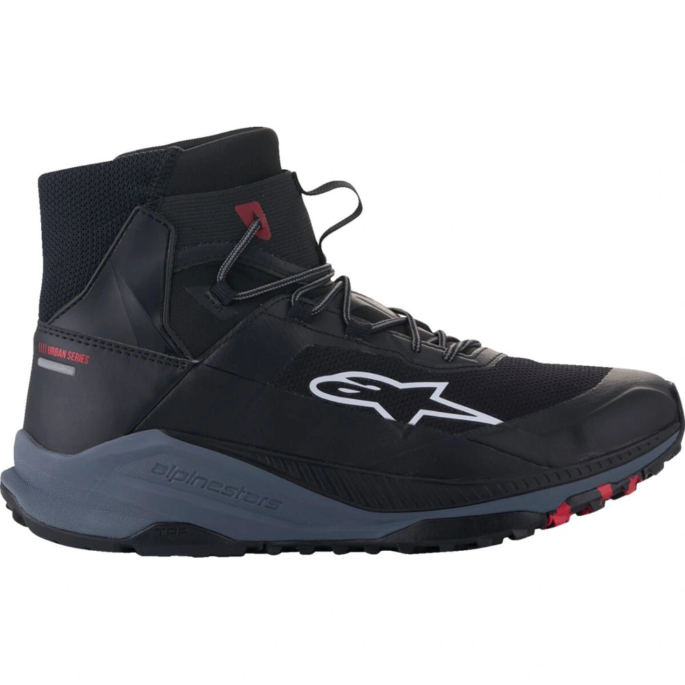 MC sko Speedforce XR, herre – Sort/Grå/Rød, str. US 8.5 fra Alpinestars – produktdetalje 2