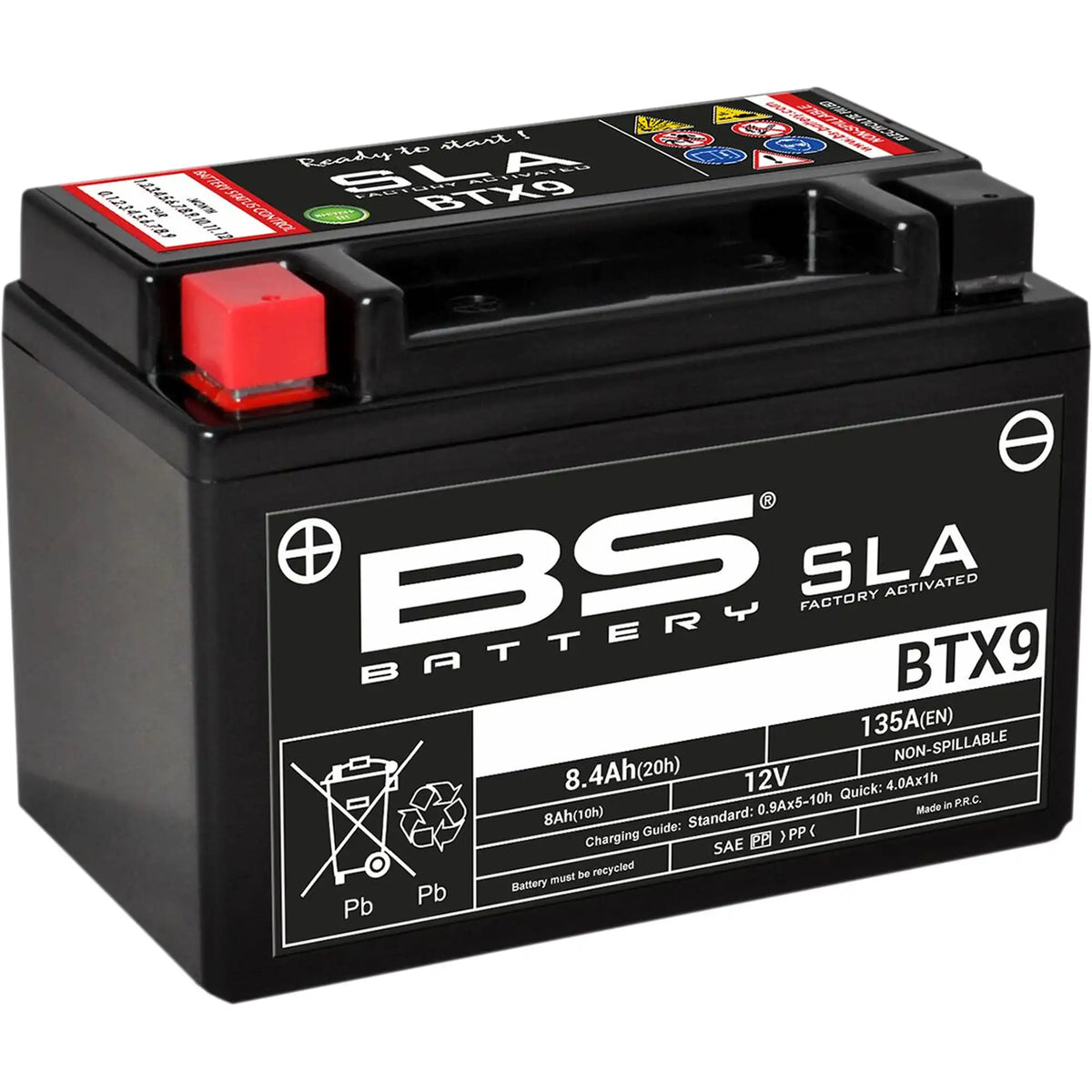 BS Battery BTX9 MC batteri – produktbillede 3