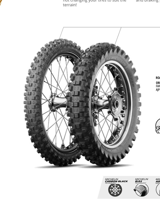 Michelin Tracker 110/90-19 62R TT – bagdæk