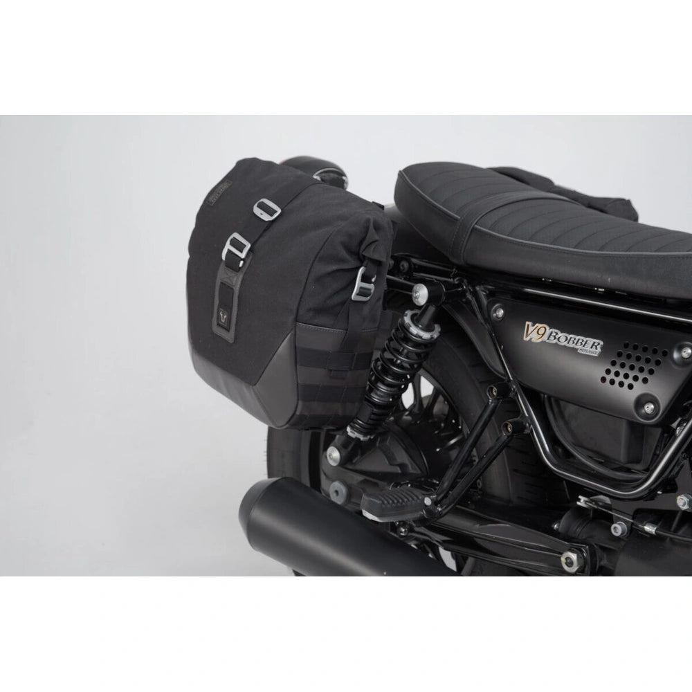 Moto Guzzi V9 Bobber ABS (16-24) m.fl. Legend Gear LC2 Side Bag System Brown Edition – SW-Motech – produktbillede 5