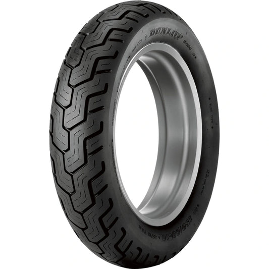 Dunlop D404 130/90-15 66H TL – bagdæk – originalt Dunlop bagdæk med stabil cruiser-kørsel og god komfort. Køb hos Mo2parts.