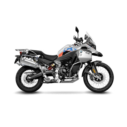 BMW F750GS (18-23) m.fl. LeoVince LV-14 slip-on – titanium – ekstra produktvisning af lyddæmper, finish og detaljer 6