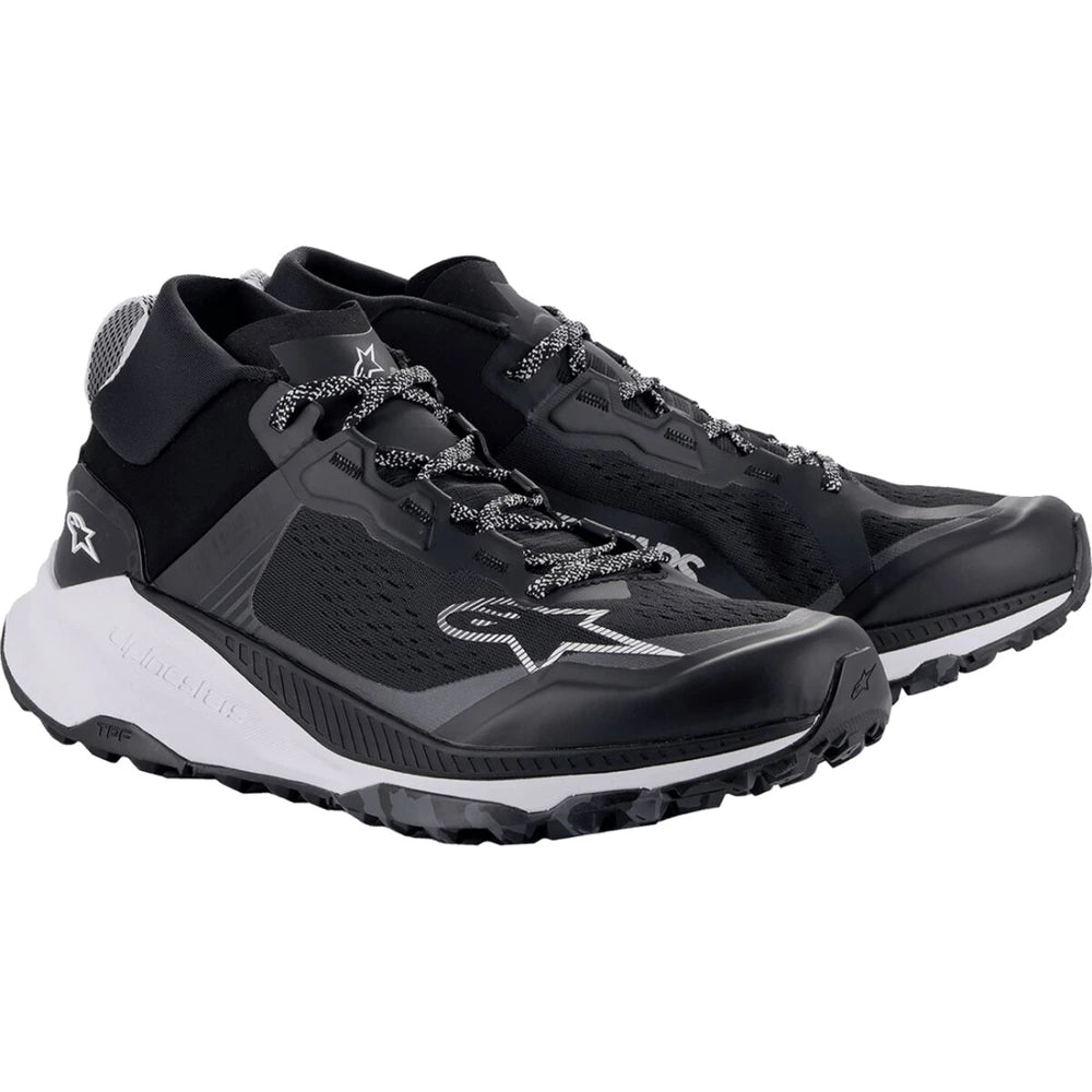 MC sko Meta XR V2, herre – Sort/Mørkegrå/Hvid, str. EU 43 / US 10 fra Alpinestars – primært produktbillede