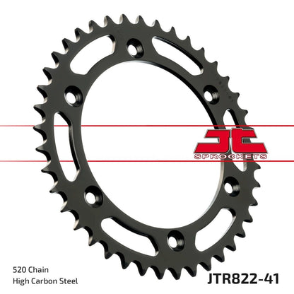 Bagtandhjul 41T, 520 – stål, JTR822.41 – JT Sprockets