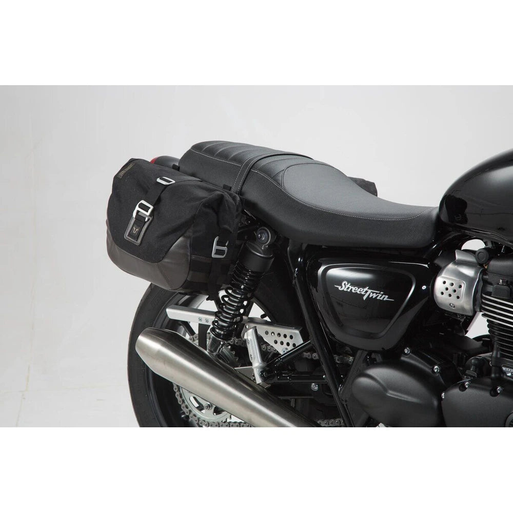 Triumph Street Twin 900 ABS (16-22) m.fl. Legend Gear LC1 Side Bag System Black Edition – SW-Motech – produktbillede 3