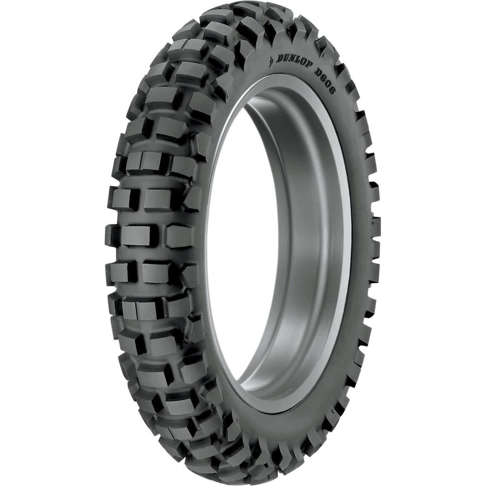 Dunlop D606 130/90-18 69R TT Standard – bagdæk – originalt Dunlop bagdæk med stærkt greb i terræn og god holdbarhed. Køb hos Mo2parts.