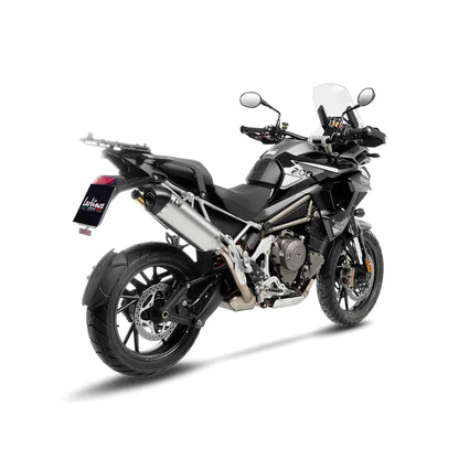 Triumph Tiger 1200 GT (22-26) LeoVince LV-14 slip-on – rustfri – titanium-look – ekstra produktvisning af lyddæmper, finish og detaljer 3