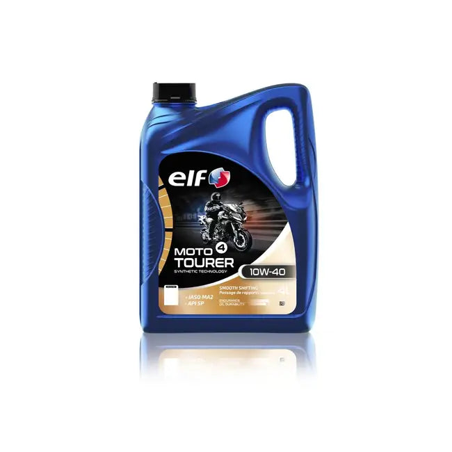 ELF Moto 4 Tourer 10W-40 4-takts motorolie til MC – 4 L