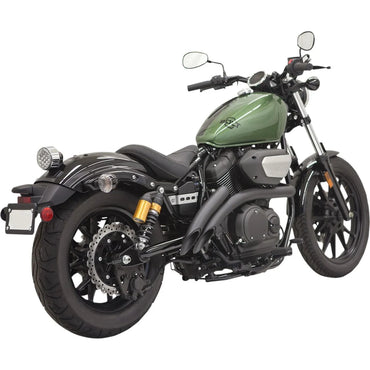 Yamaha XV950 / Bolt (14-24) Radius Sweeper komplet udstødning, sort – Bassani – ekstra produktvisning 2 med fokus på design og detaljer