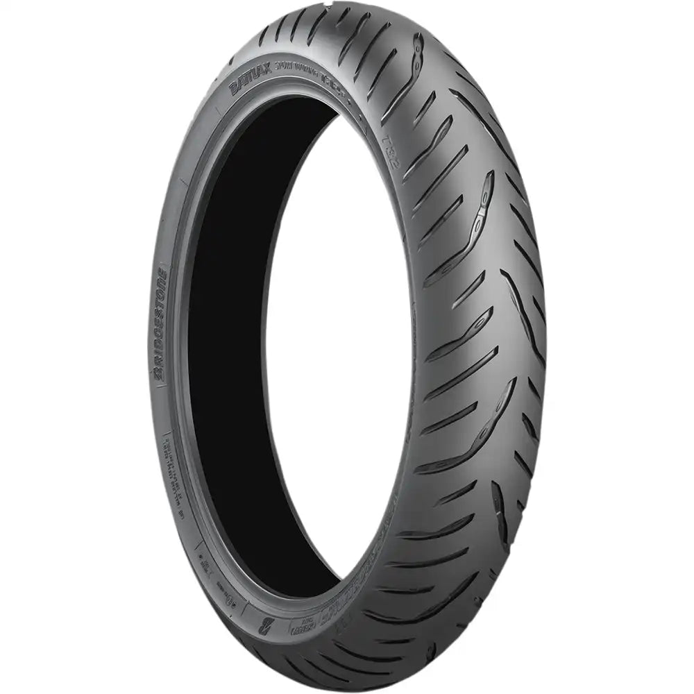 Bridgestone Battlax Sport Touring T32 GT 120/70ZR17 58W TL – fordæk – originalt Bridgestone fordæk med stabilitet og tryghed til tung touring. Køb hos Mo2parts.