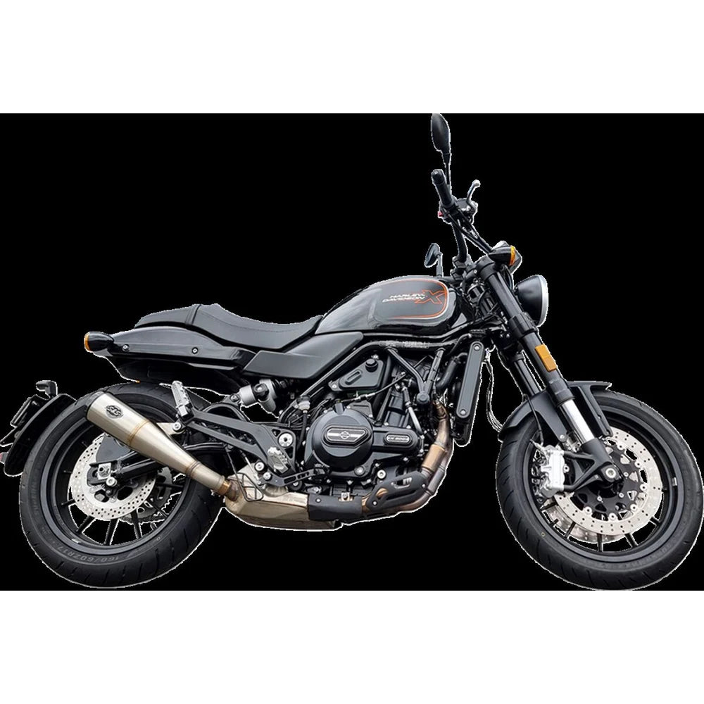 Harley-Davidson X500 (24) Grand National Slip-On Muffler, børstet – S&S Cycle – ekstra produktvisning 2