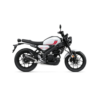 Yamaha XSR125 (25-26) m.fl. LeoVince LV One EVO komplet udstødning – rustfri – mat sort – ekstra produktvisning af udstødningssystem, design og detaljer 3
