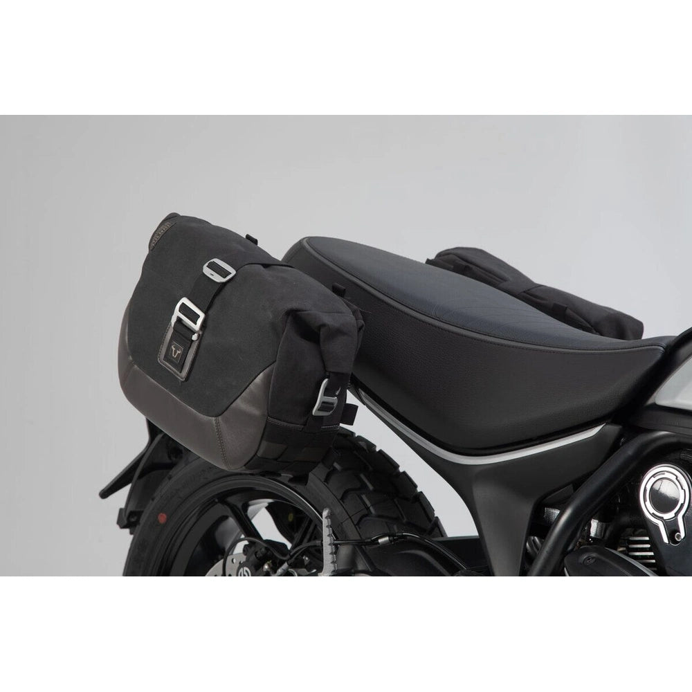 Ducati Scrambler 803 ABS (17-22) Legend Gear LC1 & LC 2 Side Bag System Brown Edition – SW-Motech – produktbillede 4