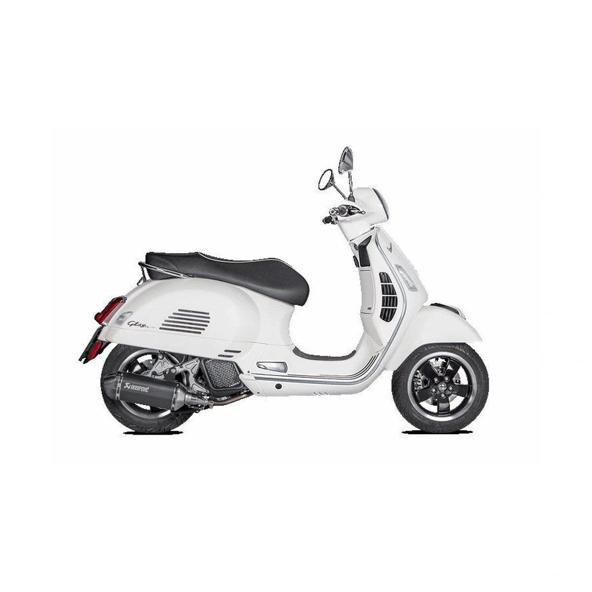 Akrapovič slip-on til Vespa GTS 125 IGET (17-20) m.fl. – S-VE125SO1-HZBL