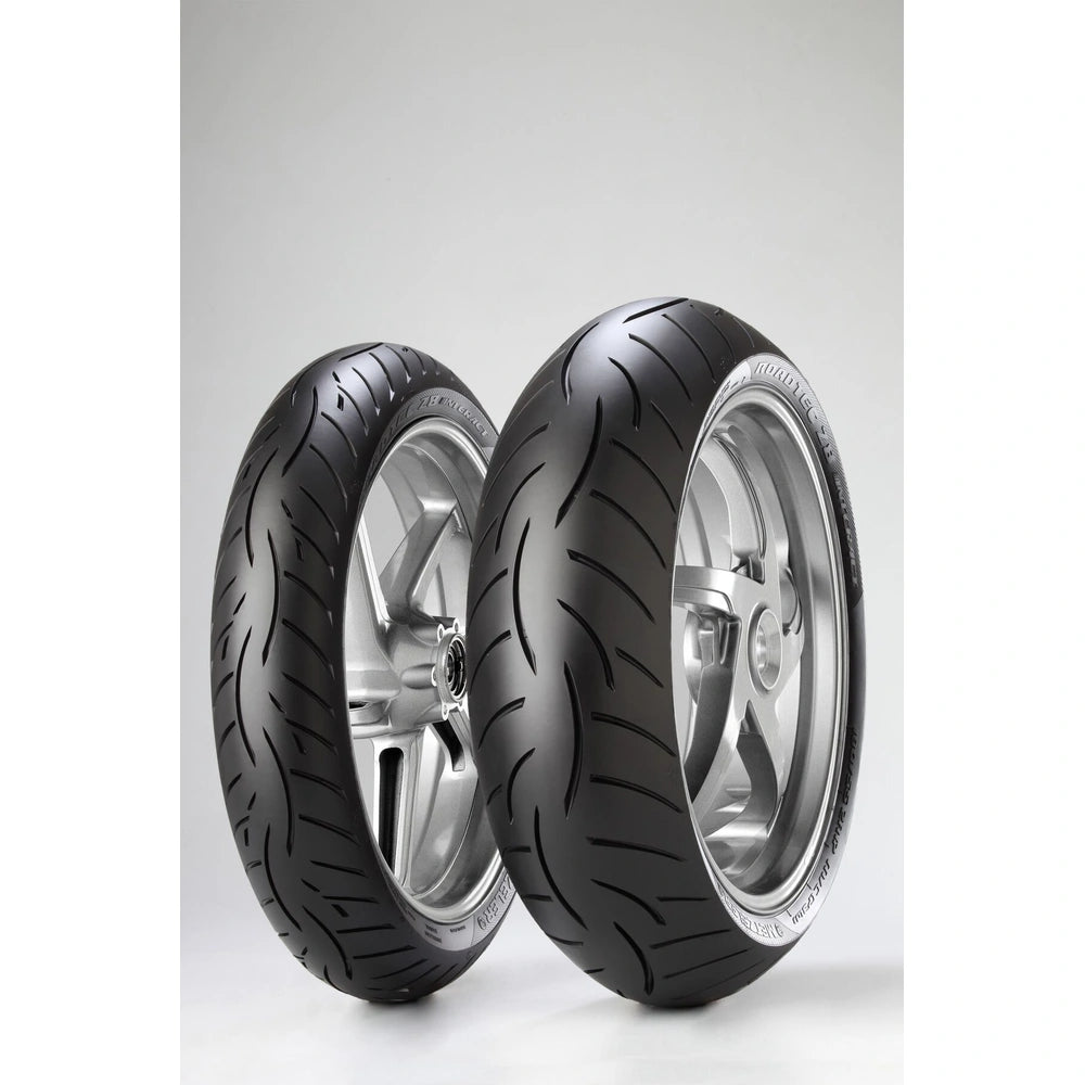 Metzeler Roadtec Z8 Interact 160/60ZR17 (69W) TL spec. M – bagdæk – alternativt produktbillede med fokus på dækprofil og design.