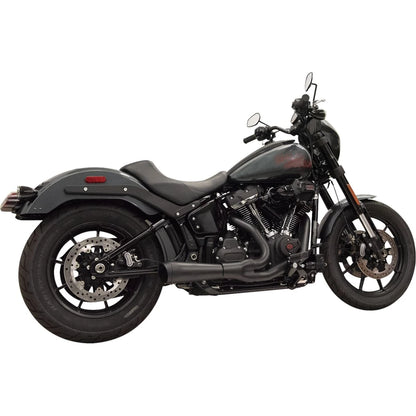Harley-Davidson Softail (18-25) 2-i-1 The Ripper komplet udstødning, sort – 1S75RBE – Bassani – ekstra produktvisning 2 med fokus på design og detaljer