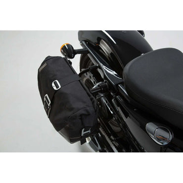 Harley Davidson Xl 1200 C (04-20) m.fl. Legend Gear LC1 & LC 2 Side Bag System Black Edition – SW-Motech – produktbillede 2