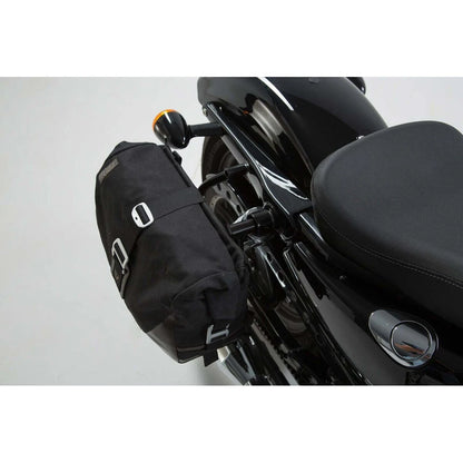 Harley Davidson Xl 1200 C (04-20) m.fl. Legend Gear LC1 & LC 2 Side Bag System Black Edition – SW-Motech – produktbillede 2