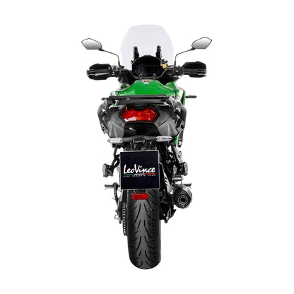 Kawasaki KLZ 1000 (19-24) LeoVince Nero slip-on – rustfri – mat sort – 14057 – ekstra produktvisning af lyddæmper, finish og detaljer 3
