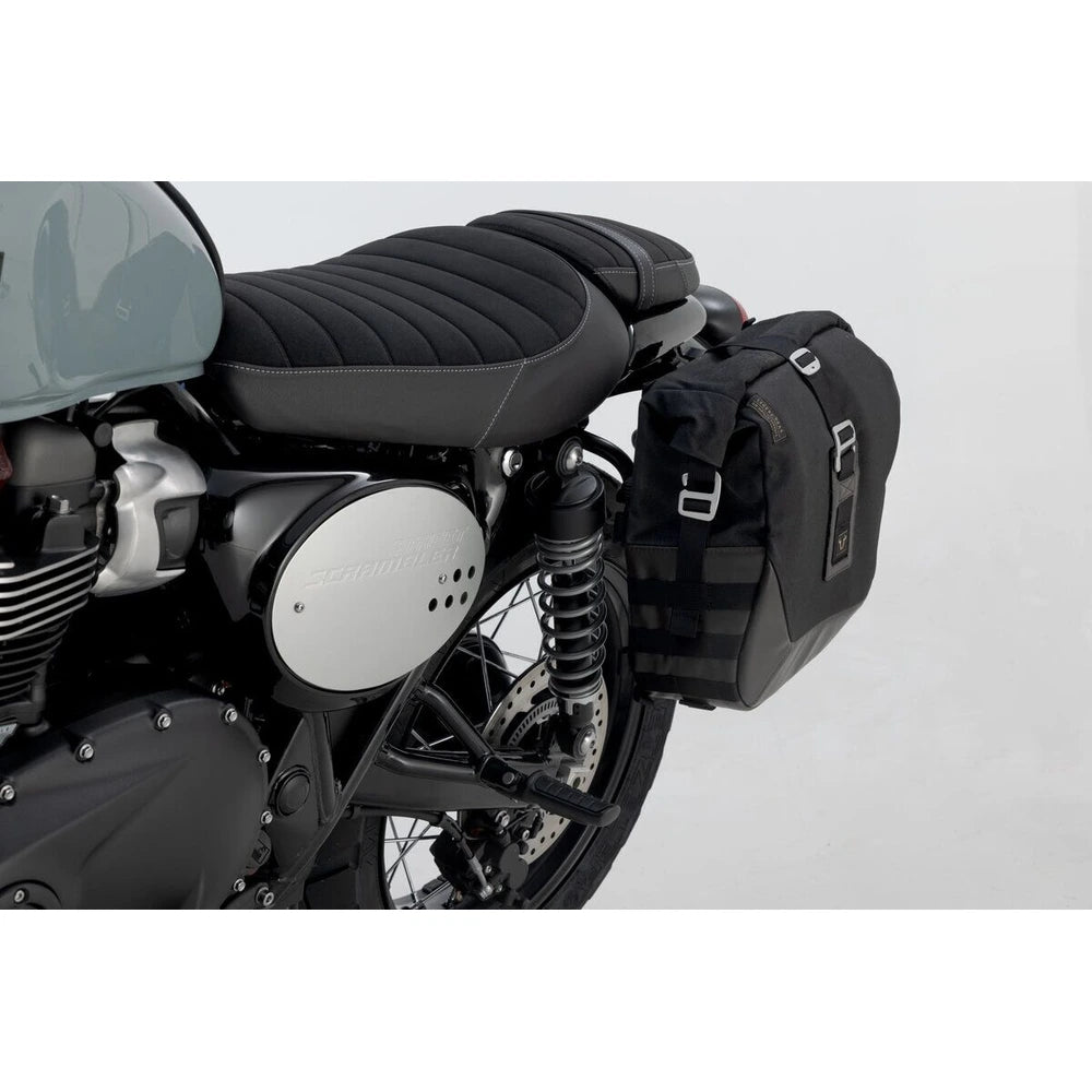 Triumph Street Scrambler 900 ABS (17-22) m.fl. Legend Gear LC2 Side Bag System Brown Edition (Left) – SW-Motech – produktbillede 4