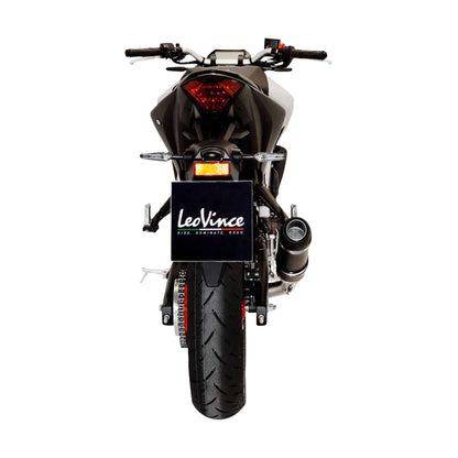 Yamaha MT-03 (16-25) m.fl. LeoVince GP Corsa EVO komplet udstødning – ekstra produktvisning af udstødningssystem, design og detaljer 4