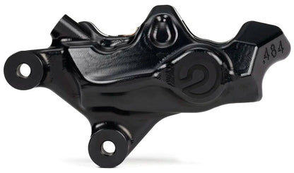 Detaljebillede 3 af H-D Road Glide 99-06 bremsekaliber – Brembo 484 Logonero