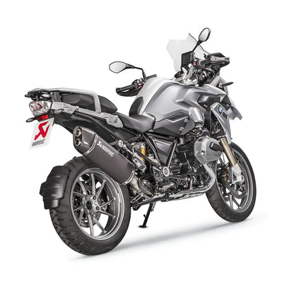 Akrapovič S-B12SO16-HAABL slip-on monteret på BMW R1200GS (13-18)