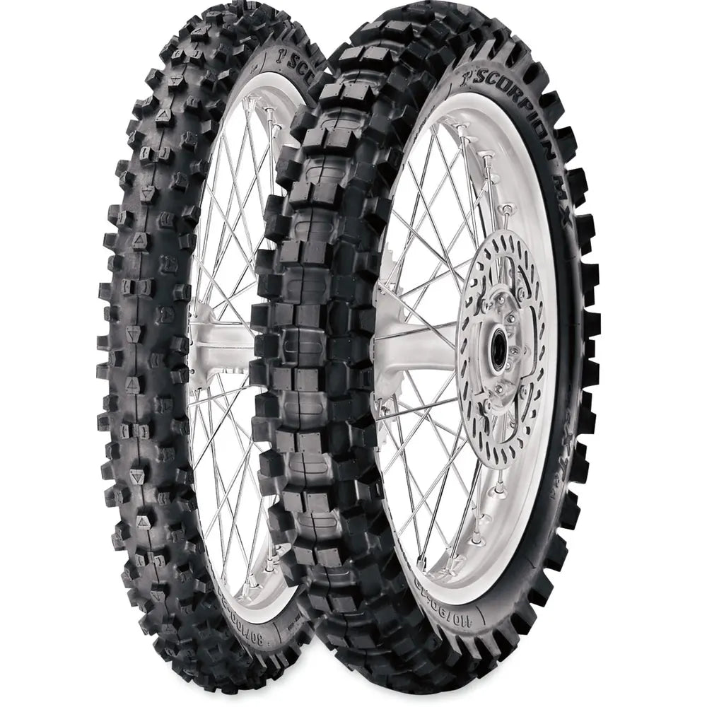 Pirelli Scorpion MX Extra X 120/90-19 66M TT NHS – bagdæk – originalt Pirelli bagdæk med stærkt terrængreb, god kontrol og høj slidstyrke. Køb hos Mo2parts.