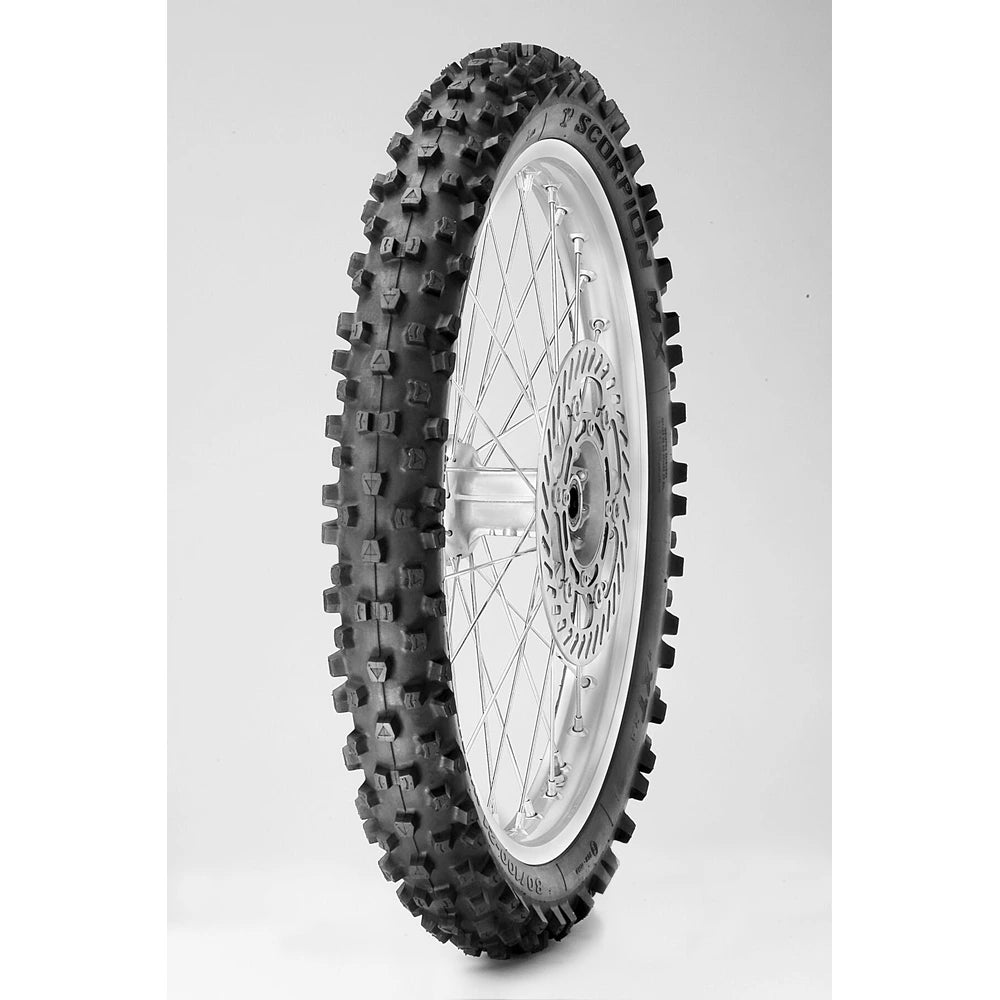 Pirelli Scorpion MX Extra X 80/100-21 51M TT NHS – fordæk – originalt Pirelli fordæk med stærkt terrængreb, god kontrol og høj slidstyrke. Køb hos Mo2parts.