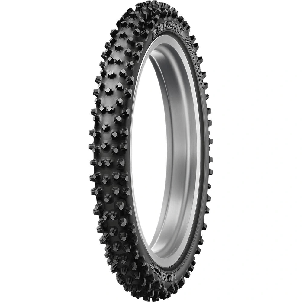 Dunlop Geomax MX12 80/100-21 51M TT Medium – fordæk – originalt Dunlop fordæk med specialiseret greb i sand og mudder. Køb hos Mo2parts.