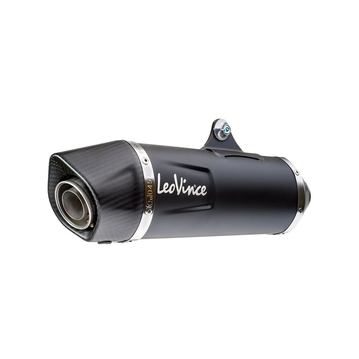 Honda NSS 350 (21-24) LeoVince Nero slip-on – rustfri – ekstra produktvisning af lyddæmper, finish og detaljer 2