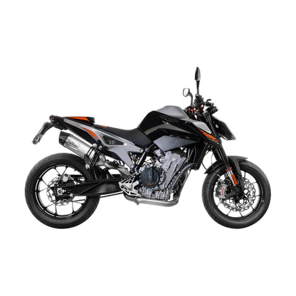 KTM 790 Duke (18-24) m.fl. LeoVince link pipe – rustfri – ekstra produktvisning af link pipe og monteringsdetaljer 2