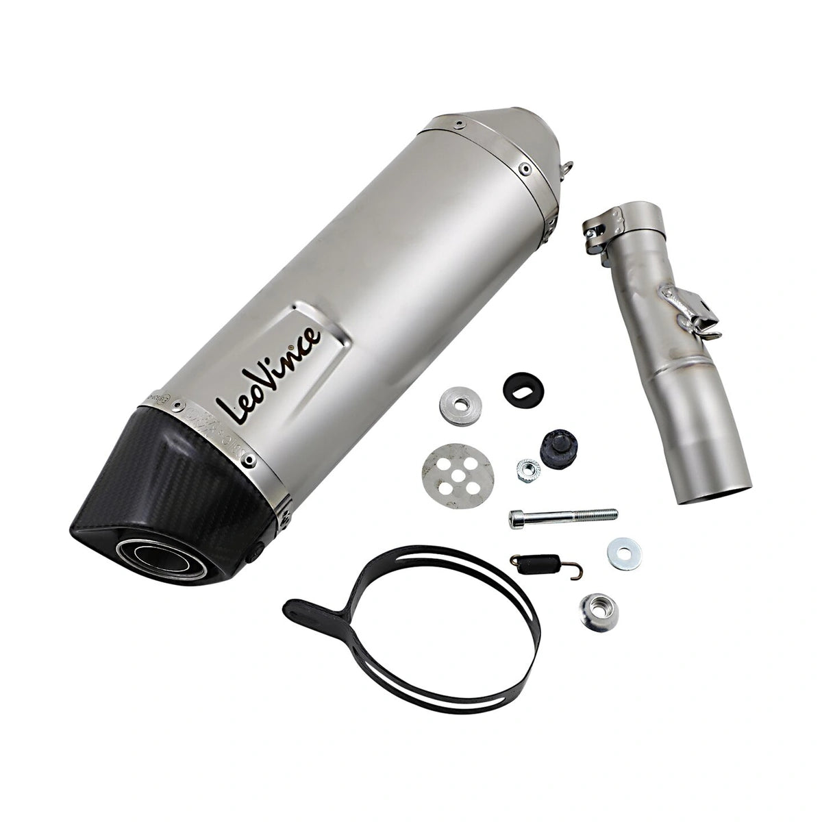 Honda INTEGRA 750 D (16-20) LeoVince LV One EVO slip-on – rustfri – ekstra produktvisning af lyddæmper, finish og detaljer 4