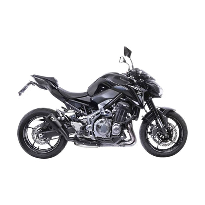 Kawasaki Z900 (22-24) m.fl. LeoVince LV-10 slip-on – rustfri – godkendt – mat sort – 15204FB – ekstra produktvisning af lyddæmper, finish og detaljer 3