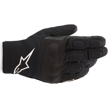 MC handsker S-MAX Drystar®, herre – Sort/Hvid, str. S fra Alpinestars – primært produktbillede