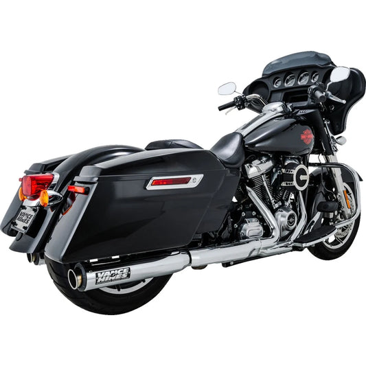 Harley-Davidson Touring (17-26) Supersport slip-on, krom – Vance & Hines