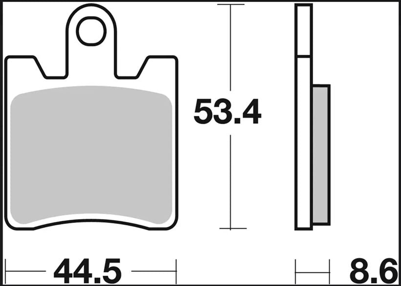 Yamaha FJR 1300 06-20 bremseklodser – Brembo SA 07YA09SA