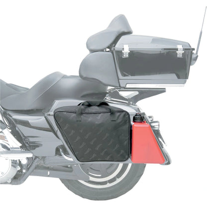 Harley-Davidson Touring (93-13) liner til Reda-style gas can – Saddlemen – ekstra produktvisning med fokus på pasform, ruminddeling og finish – billede 4
