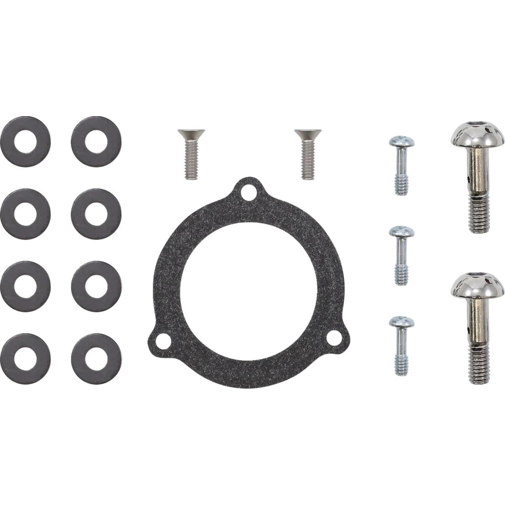 Harley-Davidson modeller (08-17) Air Stinger Stealth Air Cleaner Kit, Air Stinger / Stealth, Ring, sort / krom – S&S Cycle